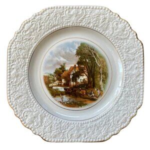 Vintage 1960's Constable “Valley Farm” genuine Lord Nelson ware collector plate
